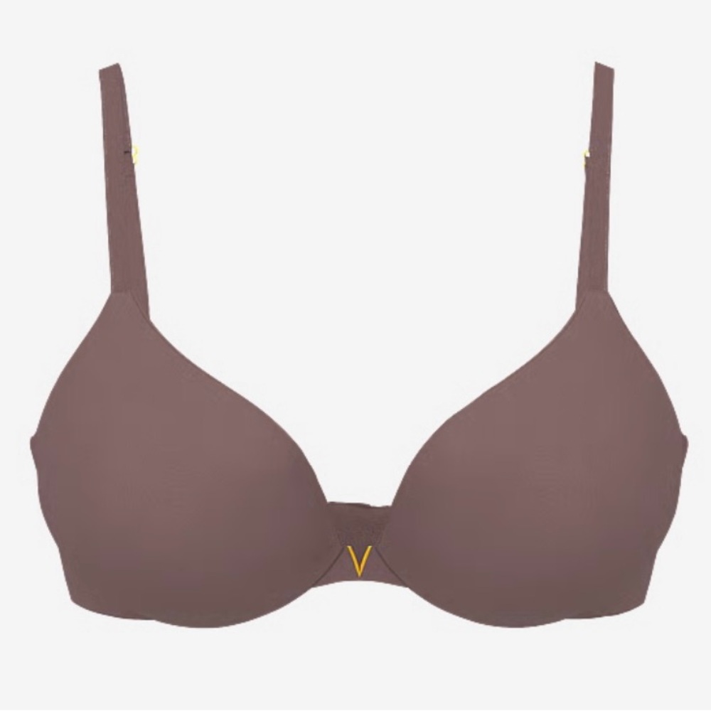 Victoria's Secret Mauve Brown T-Shirt Bra